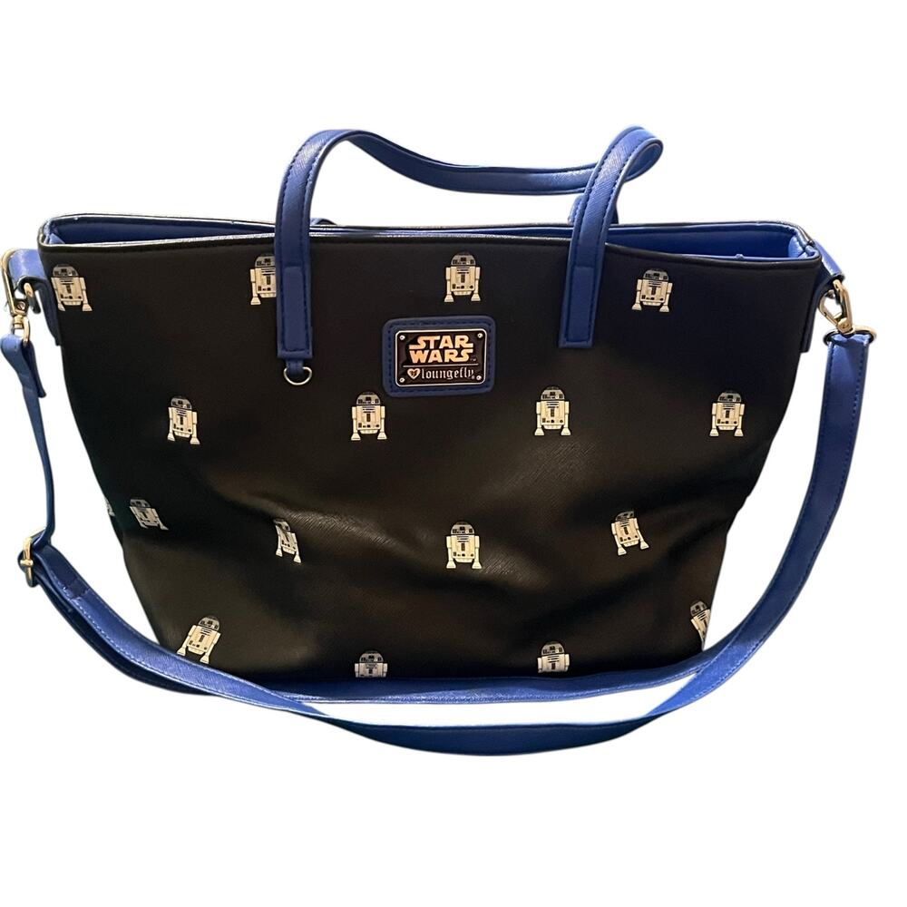 Star Wars Loungefly R2D2 All Over Print Tote Purse